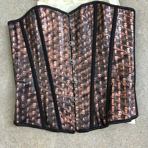 pre-loved Camellias Steampunk Corset